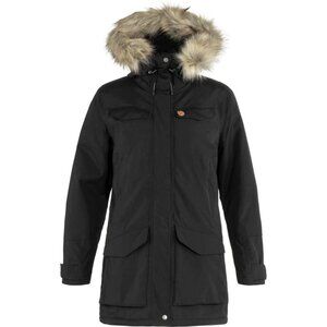 Fjallraven Women’s Nuuk Insulated Parka with Removable Faux Fur on Hood - XS/S